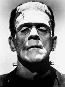 Boris Karloff as Dr. Frankenstein's monster
