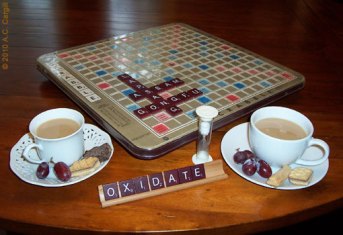 Scrabble Game & Tea