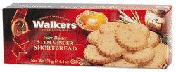 Walkers Stem Ginger Shortbread
