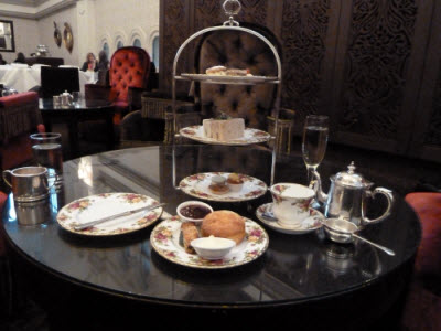 High Tea at Queen Victoria Building, Sydney, Australia