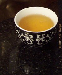 Gunpowder tea pre-leafreading