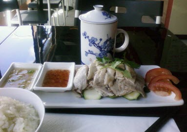 Hainan Chicken - Yummy Lunch at Qi Qi Shi