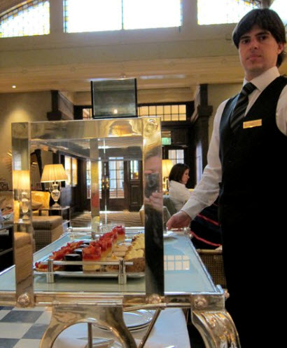 Afternoon Tea Trolley at the Sheraton