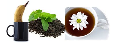 Some flavorings added to tea: fruits, herbs, flowers ... what's next? Some flavorings added to tea: fruits, herbs, flowers ... what's next?