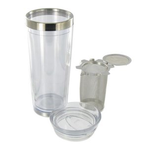 Trudeau Clear Travel Mug Trudeau Clear Travel Mug