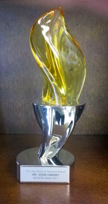 Cha Jing Award presented to John Harney