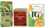 Some popular British tea brands Some popular British tea brands