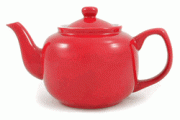 Amsterdam 6 CupTeapot - Red
