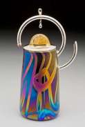 Creative Colored Glass Teapot
