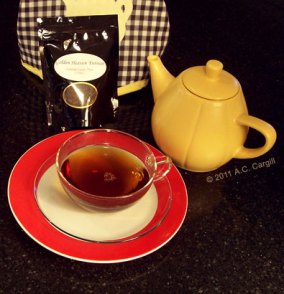 Golden Heaven Yunnan in the cup