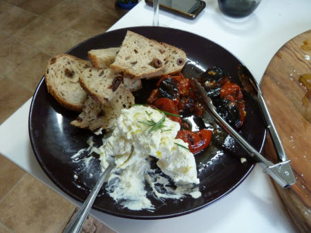 Oolong cooked Tomatoes