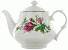 Porcelain Teapot - Victorian Rose