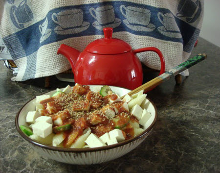 Hot and Sour Sesame Noodles