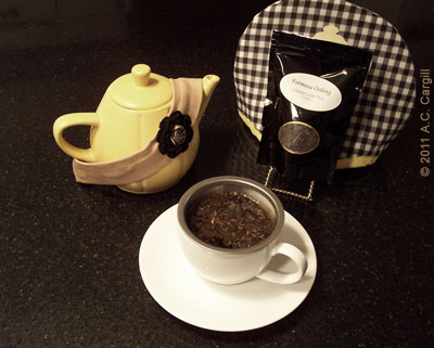 Formosa Oolong steeped by the cupful Formosa Oolong steeped by the cupful