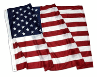 U.S. flags flying high on Memorial Day!