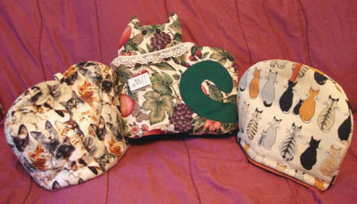 Some cat-tea cozies