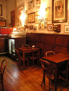 A café-style tea room