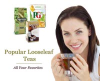 Popular Looseleaf Teas are available - time to stop dabbling! (Photo source: The English Tea Store)