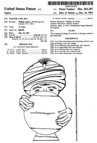 Tab for a Tea Bag (Photo source: screen capture from site) Tab for a Tea Bag (Photo source: screen capture from site)