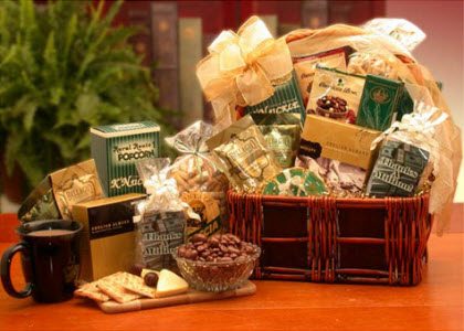 Maybe they were enjoying this "A Lasting Impression Thank You" gift basket (Photo source: The English Tea Store)