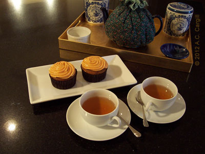 Our FBI Tea Moment (Photo source: A.C. Cargill, all rights reserved)