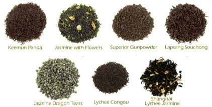 China Tea Sampler (Photo source: The English Tea Store)