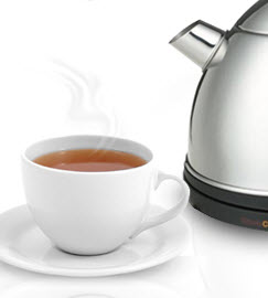 How, cold, or tepid - the choice is yours! (Photo source: The English Tea Store)