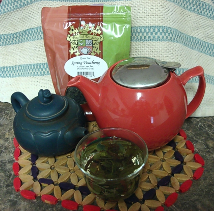 Spring Pouchong - green tea or oolong? (Photo source: article author)
