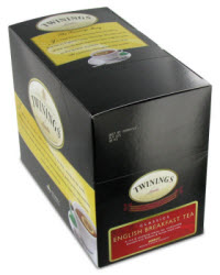 Twinings English Breakfast K-Cups. Have you tried them yet? (Photo source: The English Tea Store)