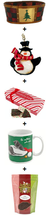 Build a tea gift basket (Photo source: composite image)