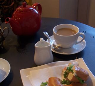 Our afternoon tea at Camellia's Tea House (Photo source: article author)