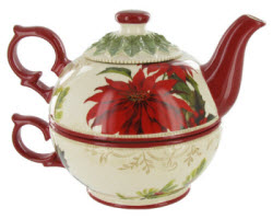 Let Nature Sing Holiday Tea for One (Photo source: The English Tea Store)