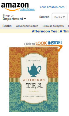 "Afternoon Tea: A Timeless Tradition" by Muriel Moffat  (Photo source: screen capture from site)