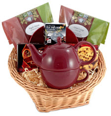Angel's Dreams Gift Basket (Photo source: The English Tea Store)