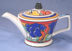 Sadler Clarice Cliff Style Teapot (Photo source: screen capture from site)