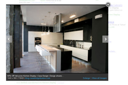 Bare bones kitchen waiting for you to add your own layers. (Photo source: Yahoo! Images)