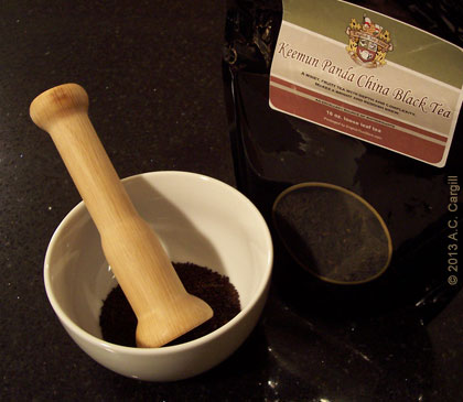 My wood version of a pestle. (Photo source: A.C. Cargill, all rights reserved)