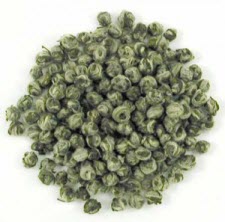 Dragon Pearls Green Tea (Photo source: The English Tea Store)