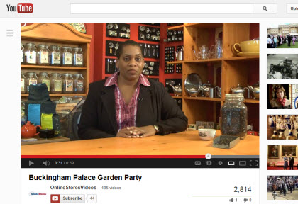 Tea blogging in video form is becoming more popular. (Photo source: The English Tea Store)