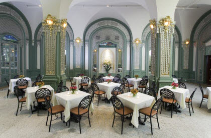 The Ladies’ Tea Room at The Prince George (Photo source: screen capture from site)