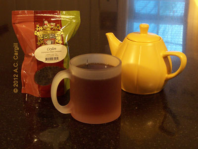 Ceylon teas are guaranteed to make your teapot happy! (Photo source: A.C. Cargill, all rights reserved)
