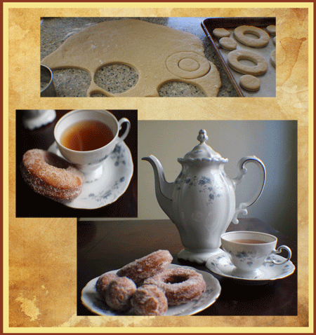 Tea doughnuts (Photo by Janet Sanchez, all rights reserved)