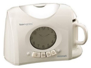 Micromark Tea Express with Alarm Clock (Screen capture from site)