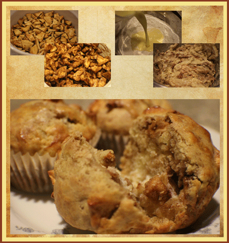 Puerh Apple Muffins (photo by Janet Sanchez, all rights reserved)