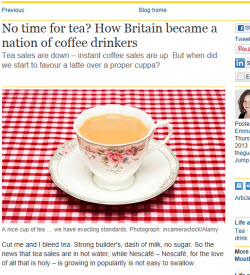 No Time for Tea (Screen capture from site)