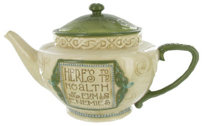 Irish Teapot - Heres to Health (ETS image)
