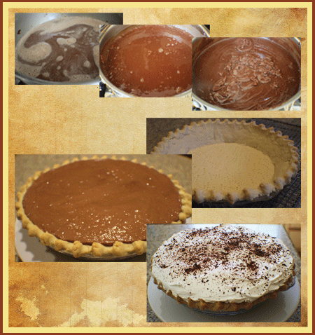 Tea Chocolate Cream Pie (photo by Janet Sanchez, all rights reserved)