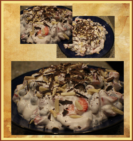 Tea Fruit Salad (photo by Janet Sanchez, all rights reserved)