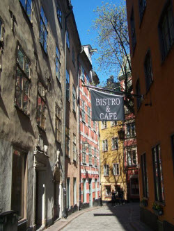 Tea cafe in Stockholm by Elise Nuding, all rights reserved