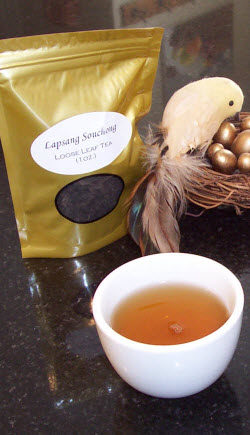Lapsang Souchong China Black Tea (Photo by A.C. Cargill, all rights reserved)